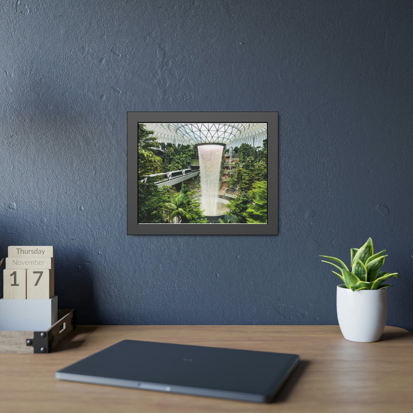 Framed Paper Poster - SG Series (Jewel Changi Airport)