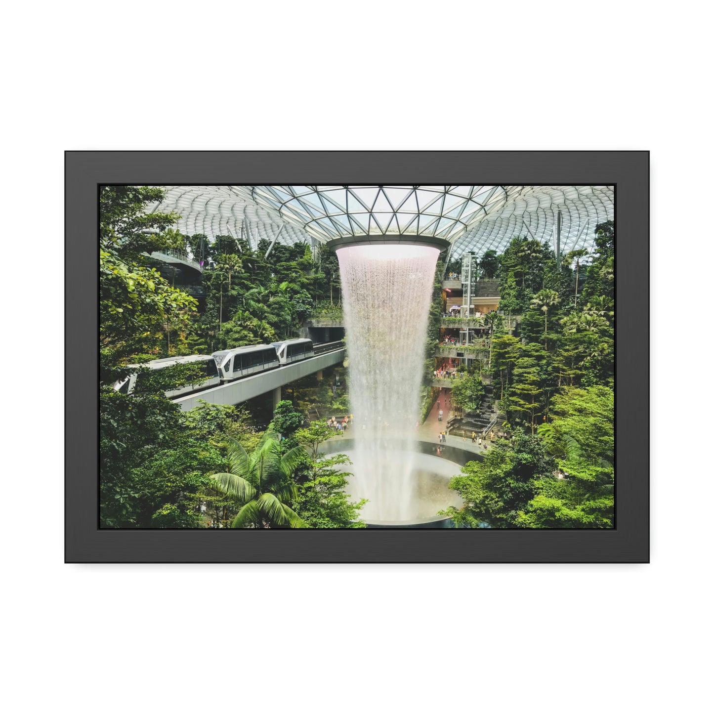 Framed Paper Poster - SG Series (Jewel Changi Airport)