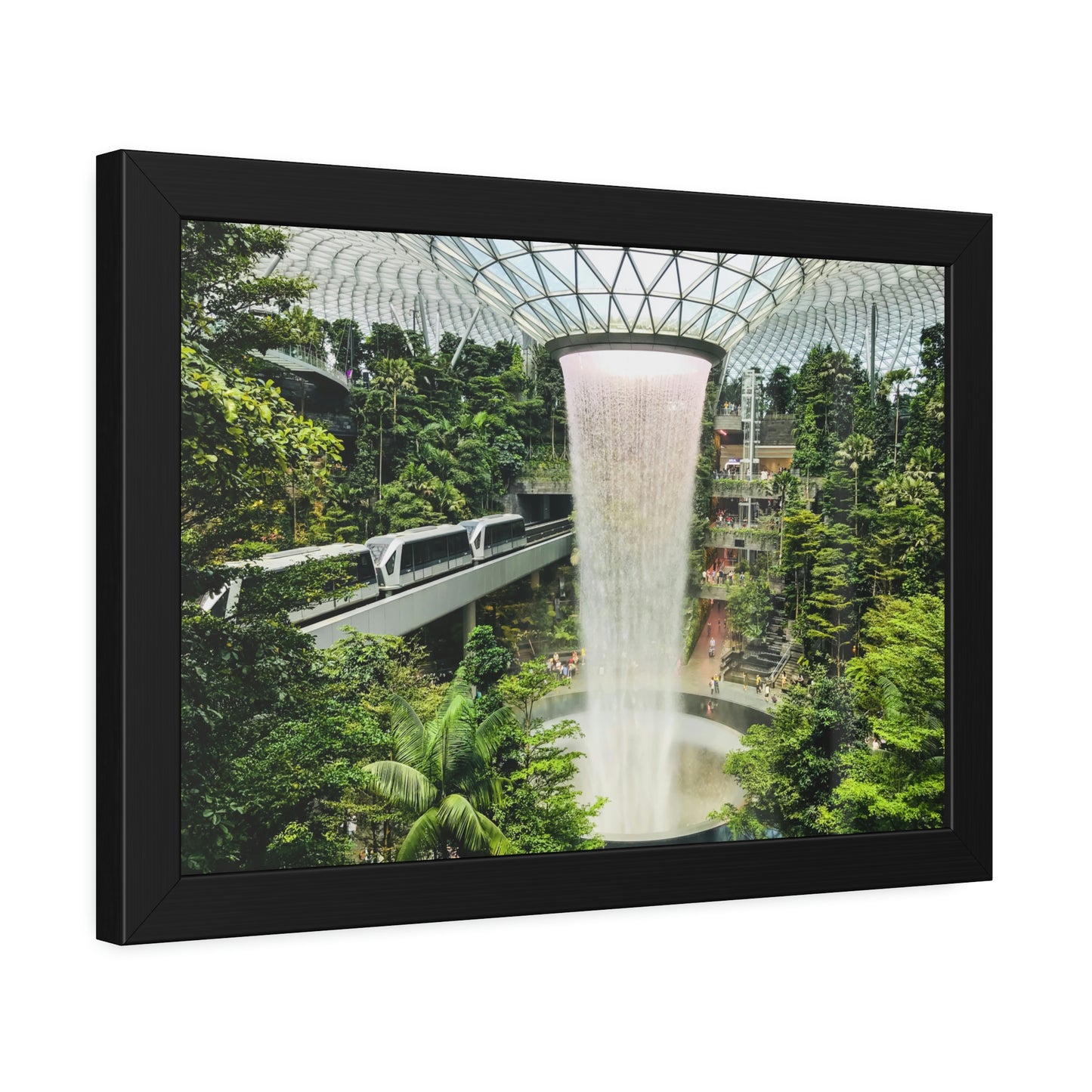 Framed Paper Poster - SG Series (Jewel Changi Airport)