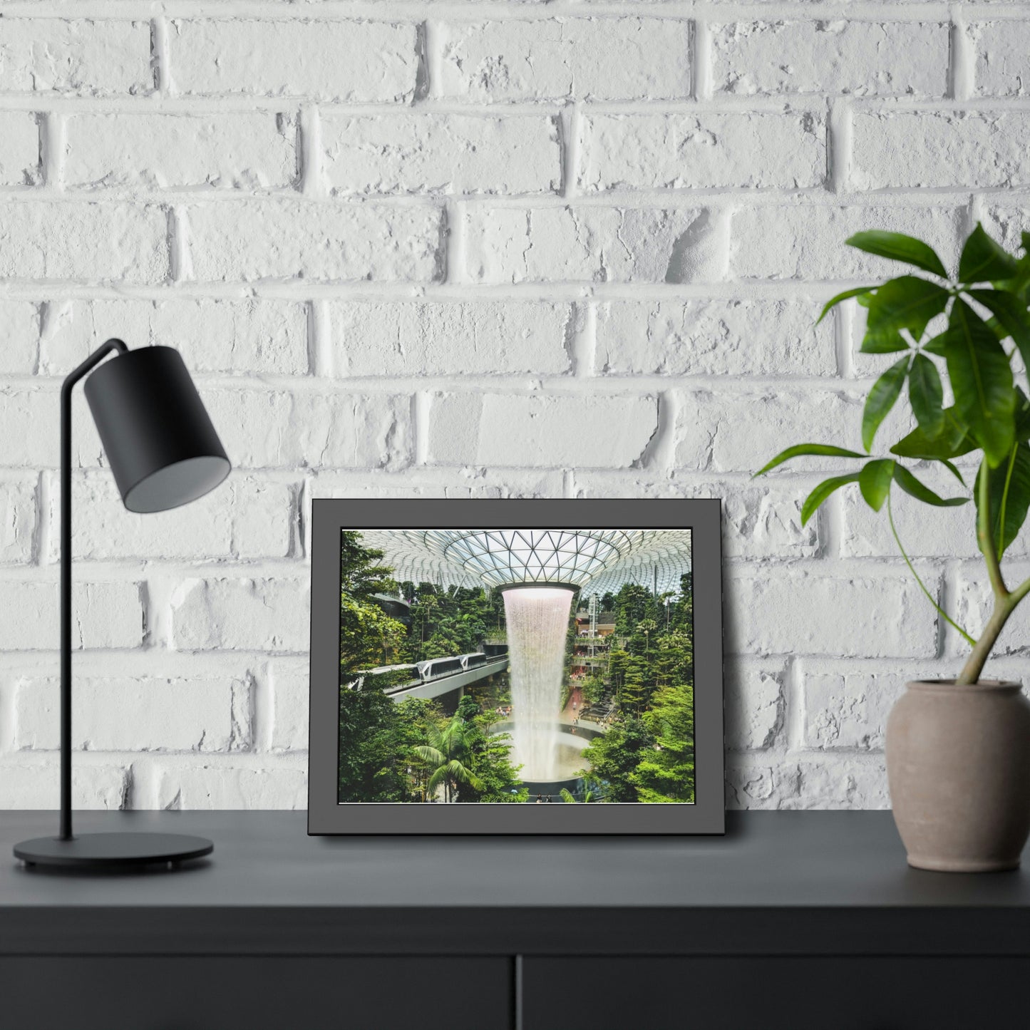 Framed Paper Poster - SG Series (Jewel Changi Airport)