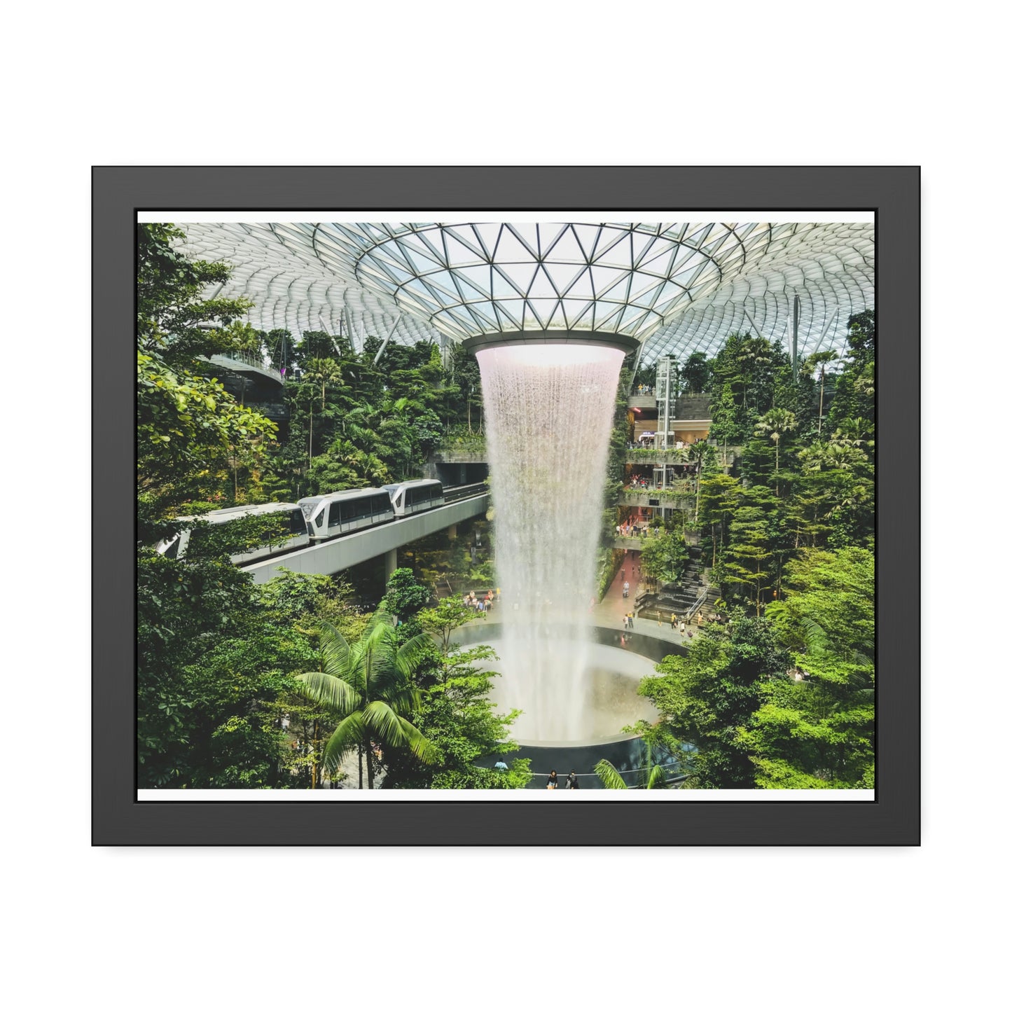 Framed Paper Poster - SG Series (Jewel Changi Airport)