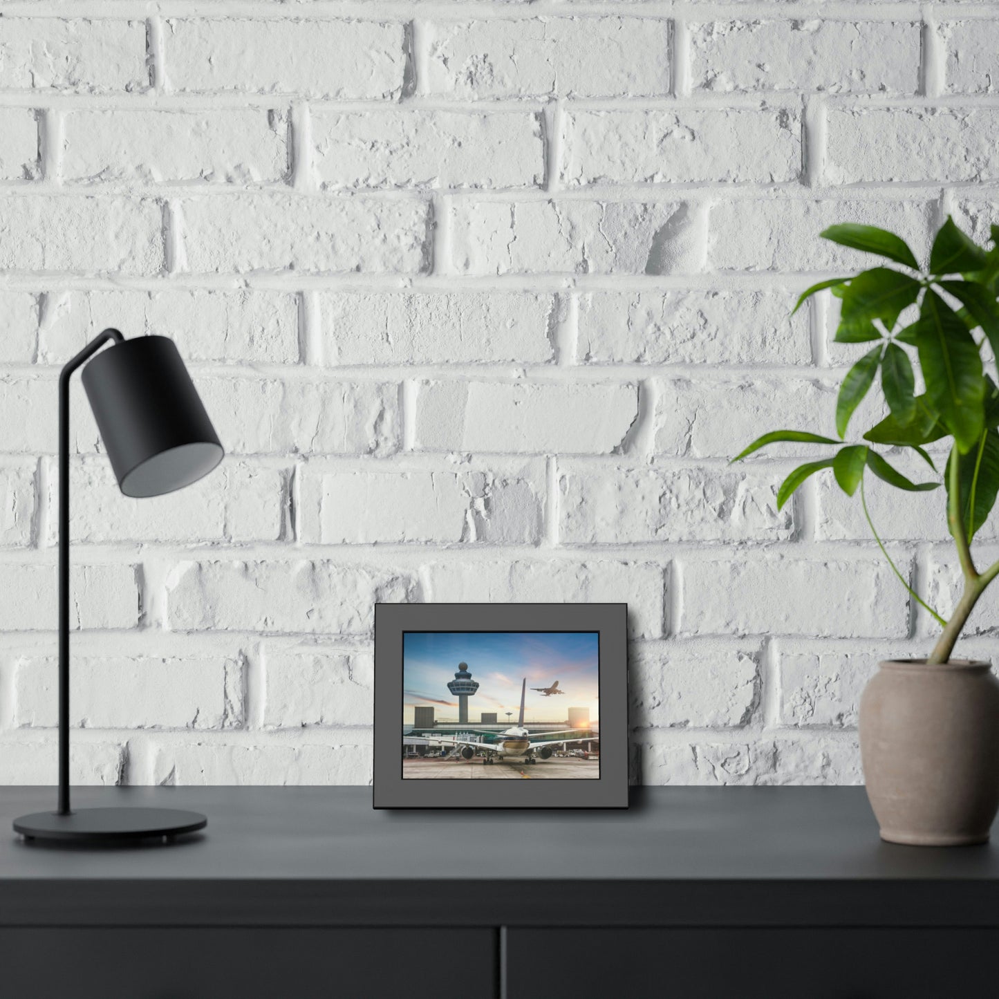 Framed Paper Poster - SG Series (Changi Airport)