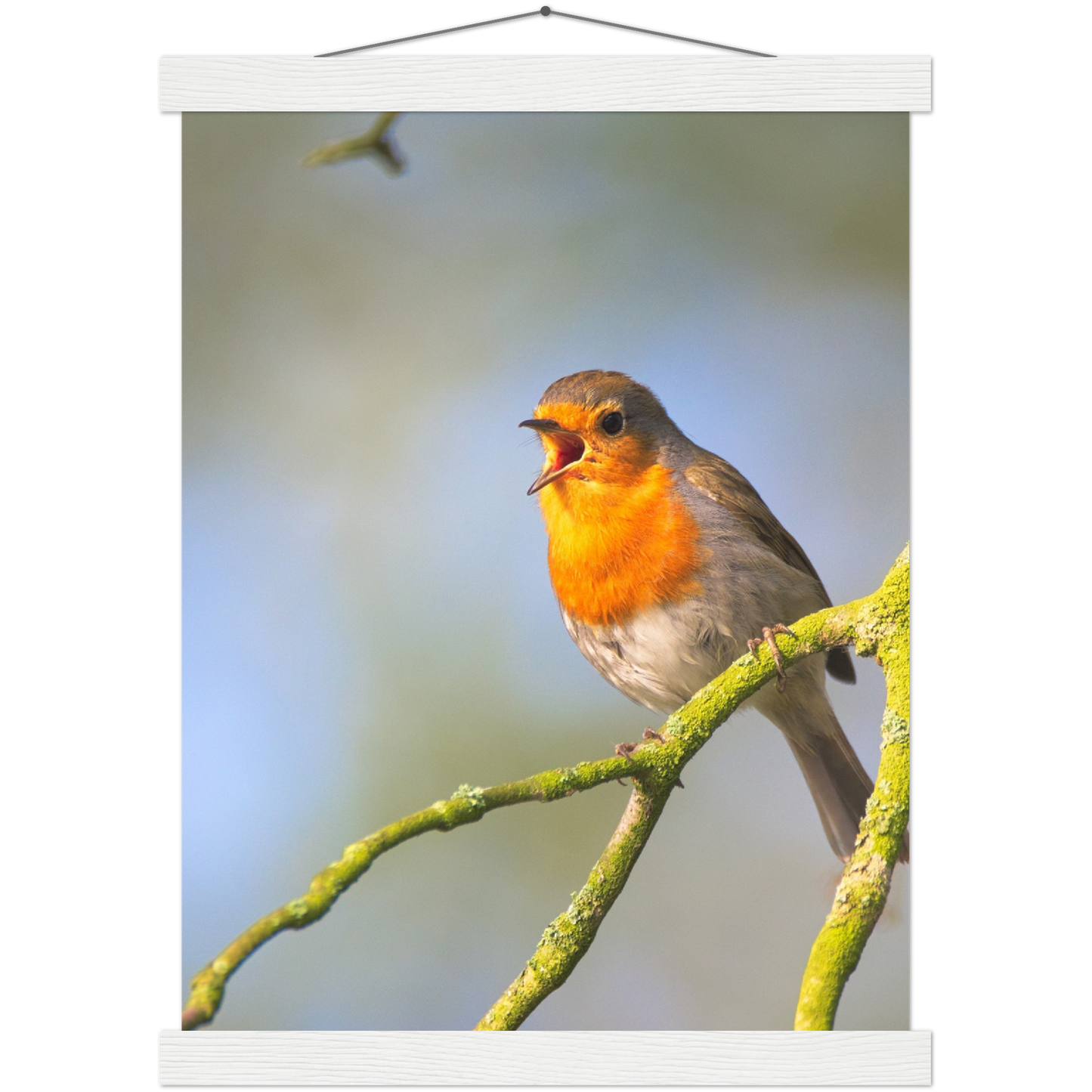 Classic Semi-Glossy Paper Poster with Hanger - Relaxation Series Poster 017