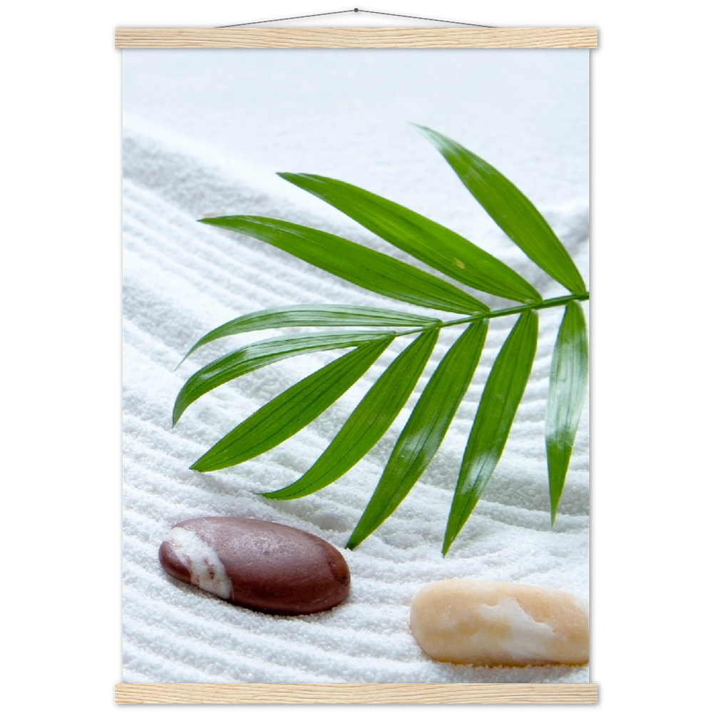 Classic Semi-Glossy Paper Poster with Hanger - Relaxation Series Poster 004