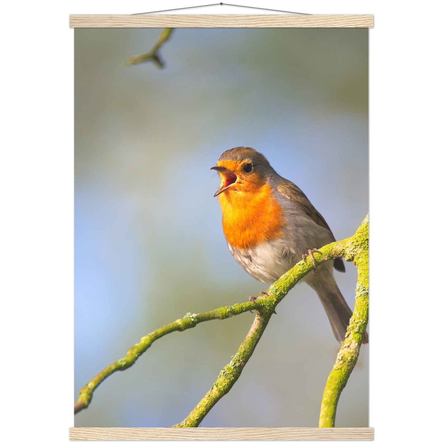 Classic Semi-Glossy Paper Poster with Hanger - Relaxation Series Poster 017