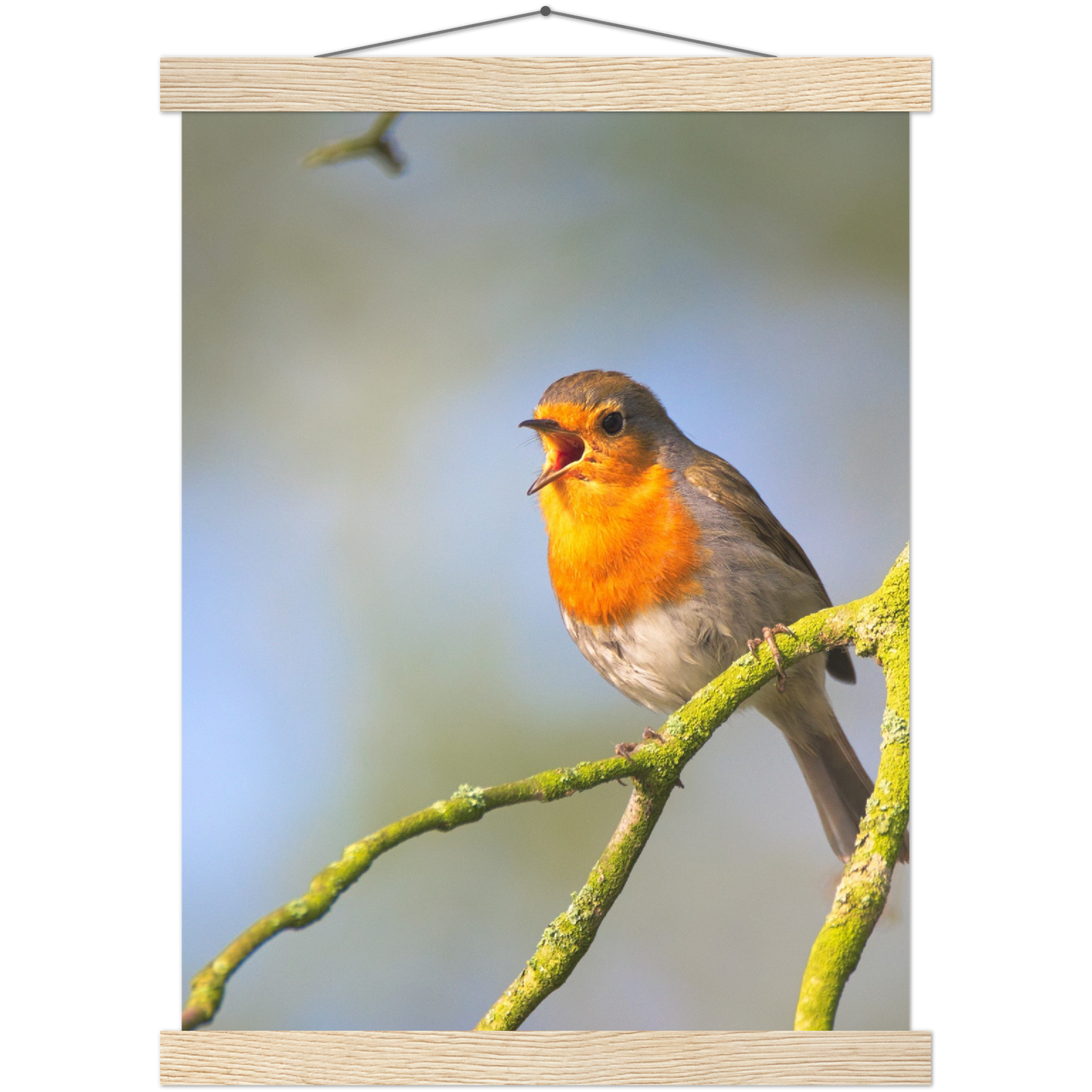 Classic Semi-Glossy Paper Poster with Hanger - Relaxation Series Poster 017