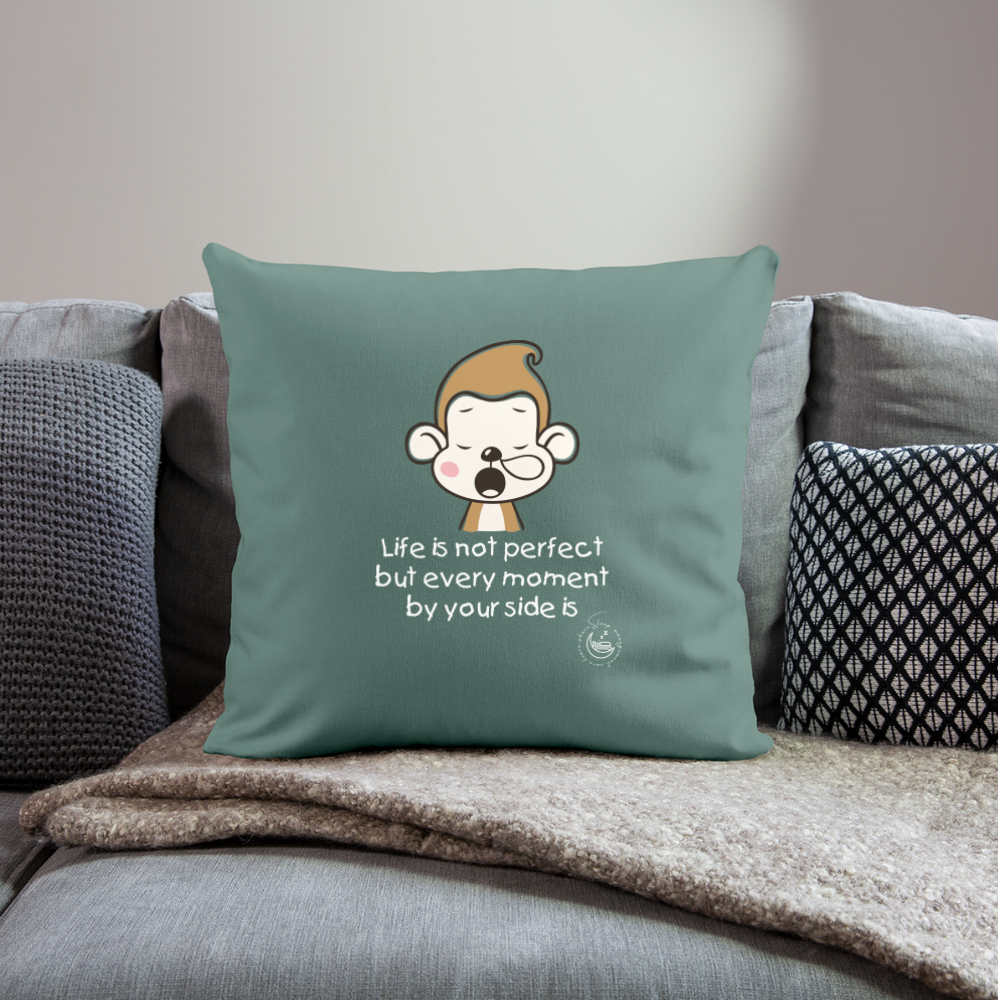 Throw Pillow Cover 18” x 18” - cypress green