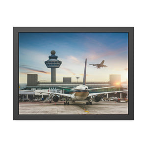 Framed Paper Poster - SG Series (Changi Airport)