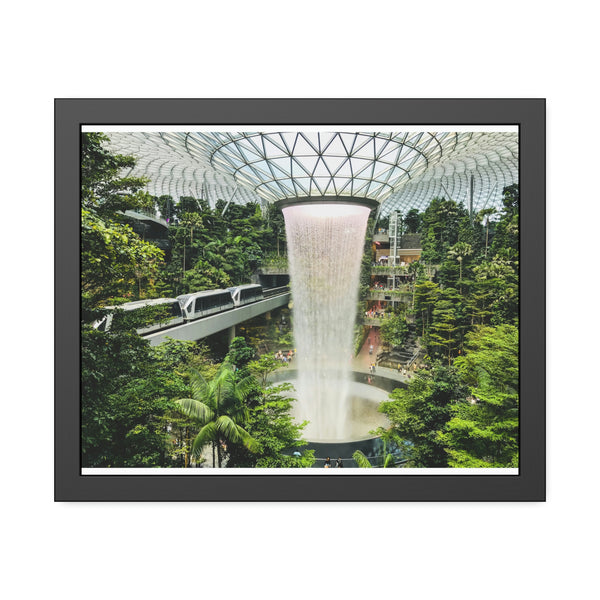 Framed Paper Poster - SG Series (Jewel Changi Airport)