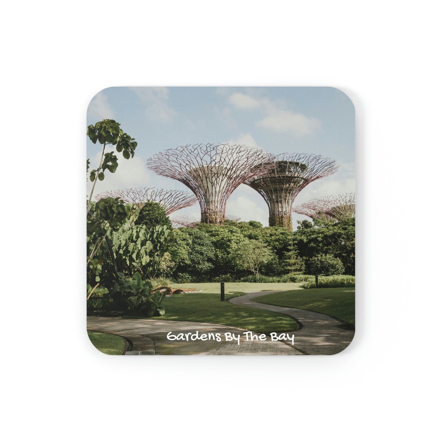 Cork Back Coaster - SG Series (Gardens By The Bay)