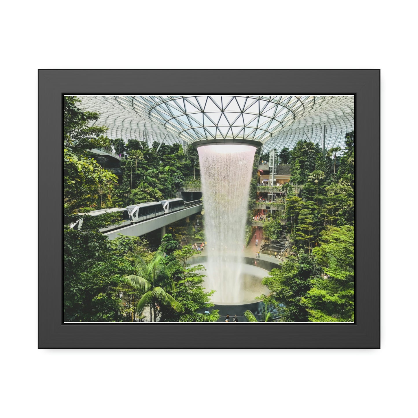 Framed Paper Poster - SG Series (Jewel Changi Airport)