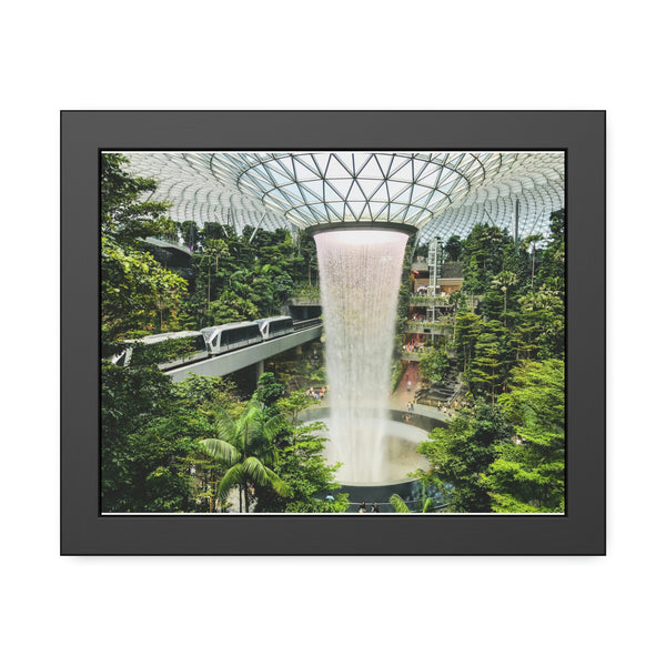 Framed Paper Poster - SG Series (Jewel Changi Airport)