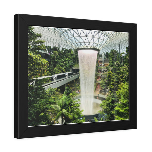 Framed Paper Poster - SG Series (Jewel Changi Airport)