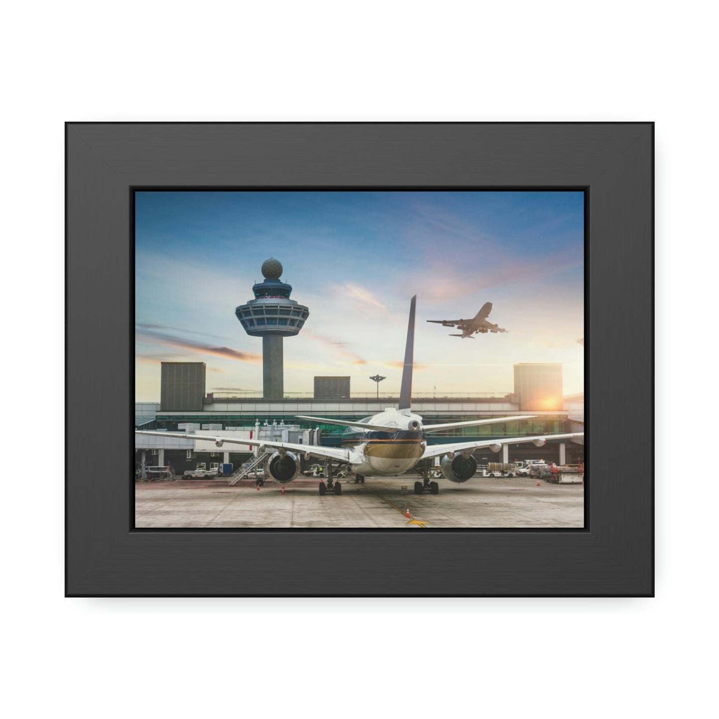 Framed Paper Poster - SG Series (Changi Airport)