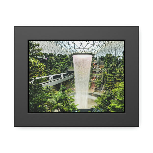 Framed Paper Poster - SG Series (Jewel Changi Airport)