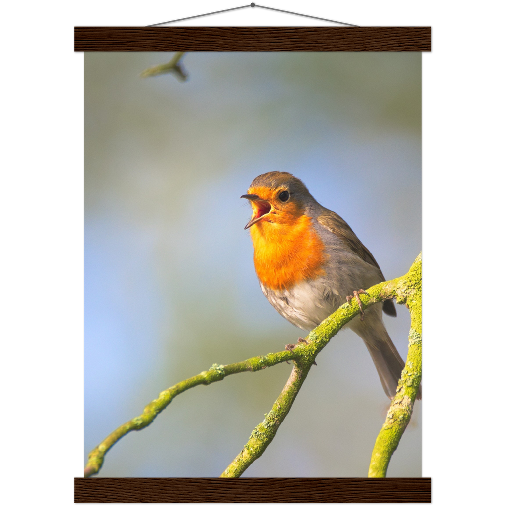 Classic Semi-Glossy Paper Poster with Hanger - Relaxation Series Poster 017