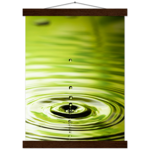 Classic Semi-Glossy Paper Poster with Hanger - Relaxation Series Poster 007