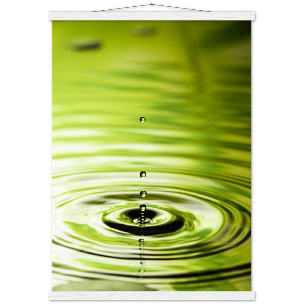 Classic Semi-Glossy Paper Poster with Hanger - Relaxation Series Poster 007