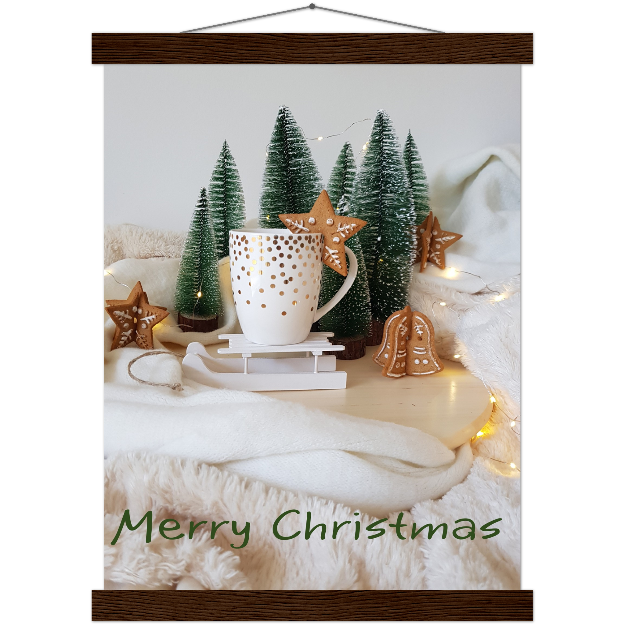 Classic Semi-Glossy Paper Poster with Hanger - Christmas Series Poster 026