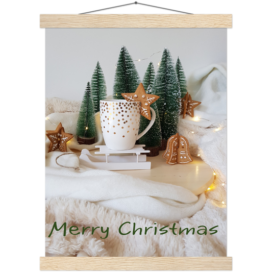 Classic Semi-Glossy Paper Poster with Hanger - Christmas Series Poster 026