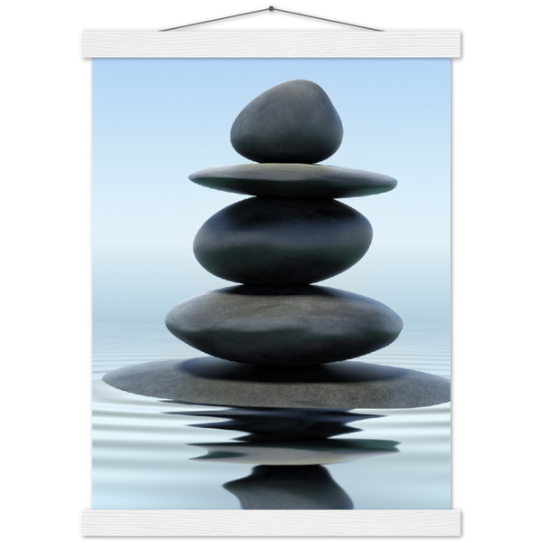Classic Semi-Glossy Paper Poster with Hanger - Relaxation Series Poster 005