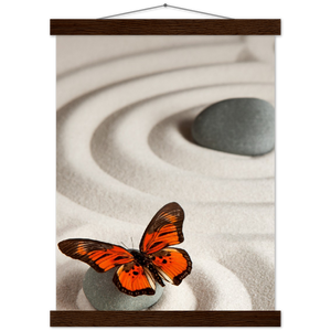 Classic Semi-Glossy Paper Poster with Hanger - Relaxation Series Poster 003