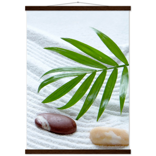 Classic Semi-Glossy Paper Poster with Hanger - Relaxation Series Poster 004