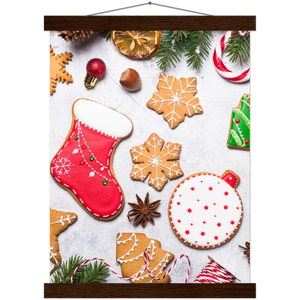 Classic Semi-Glossy Paper Poster with Hanger - Christmas Series Poster 019