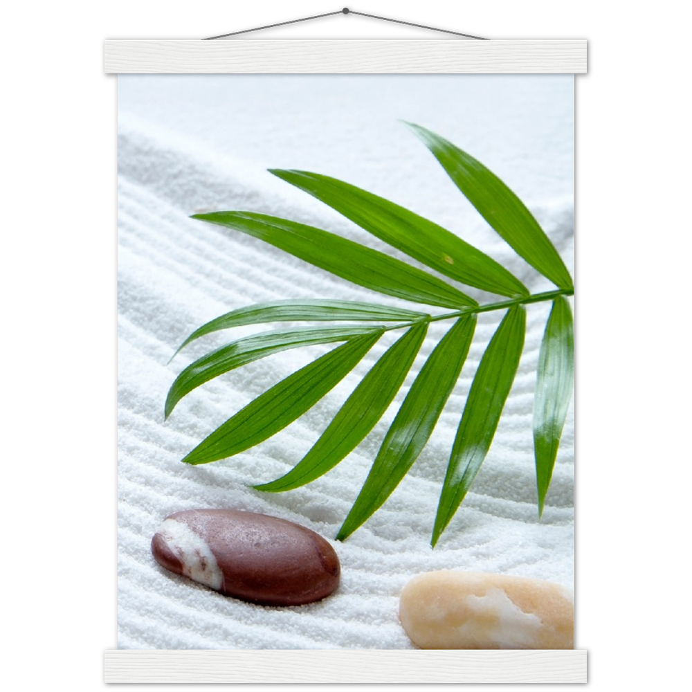 Classic Semi-Glossy Paper Poster with Hanger - Relaxation Series Poster 004
