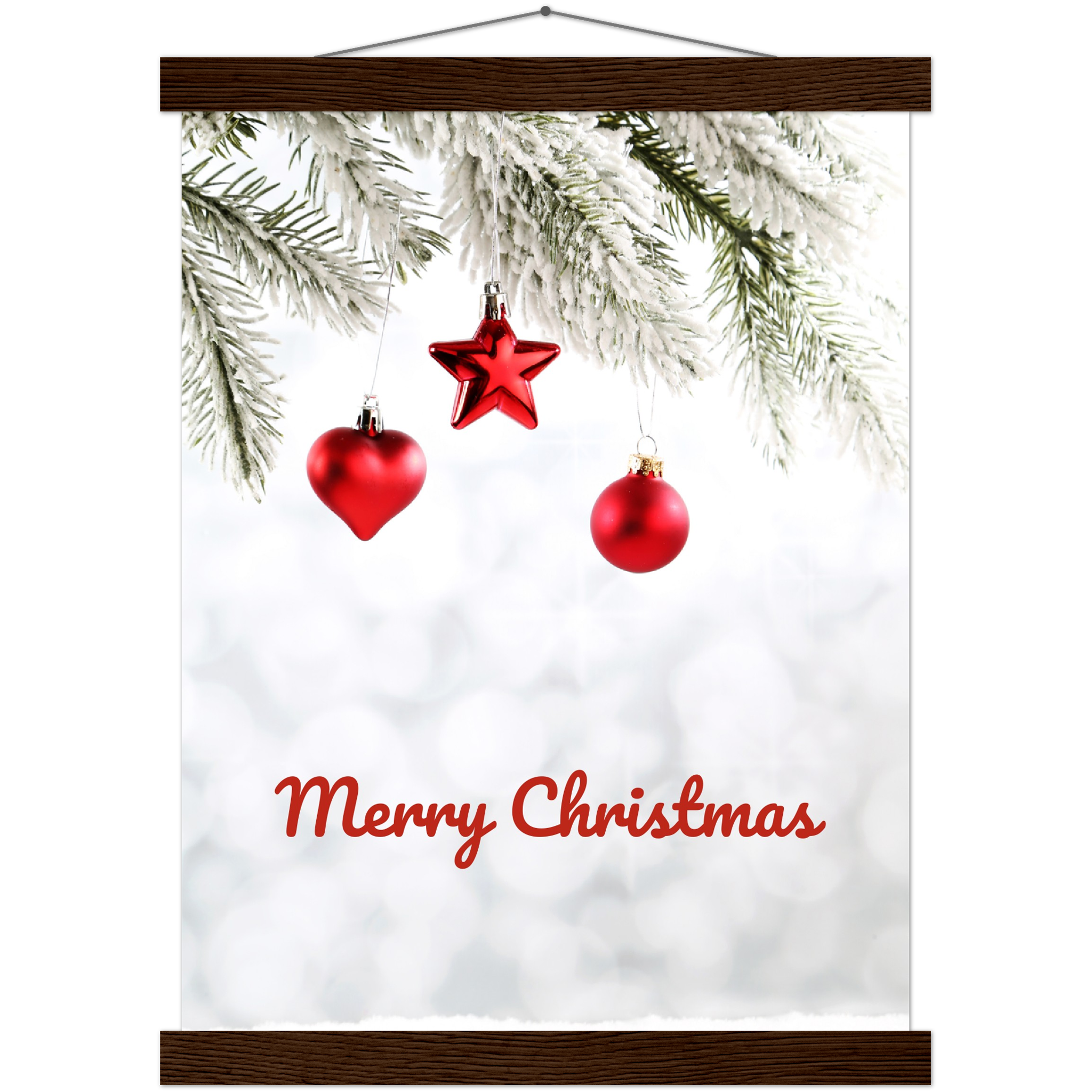 Classic Semi-Glossy Paper Poster with Hanger - Christmas Series Poster 027
