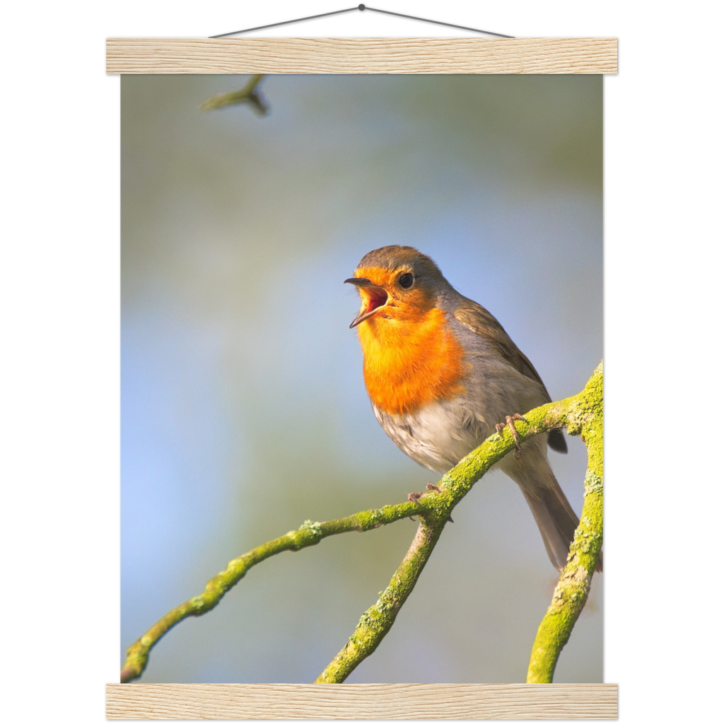 Classic Semi-Glossy Paper Poster with Hanger - Relaxation Series Poster 017