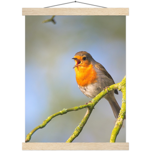 Classic Semi-Glossy Paper Poster with Hanger - Relaxation Series Poster 017