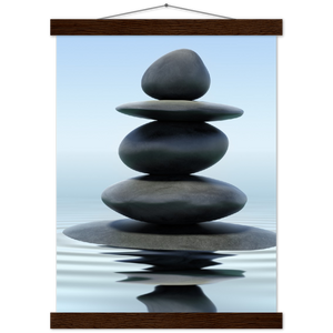 Classic Semi-Glossy Paper Poster with Hanger - Relaxation Series Poster 005