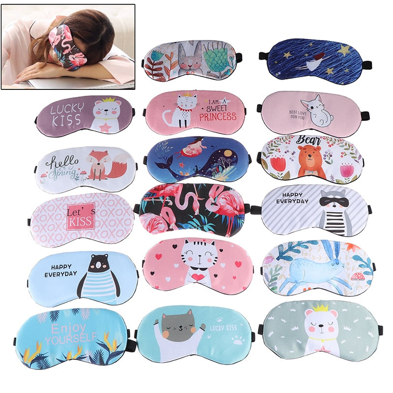 Cute Sleeping Management Eye Mask