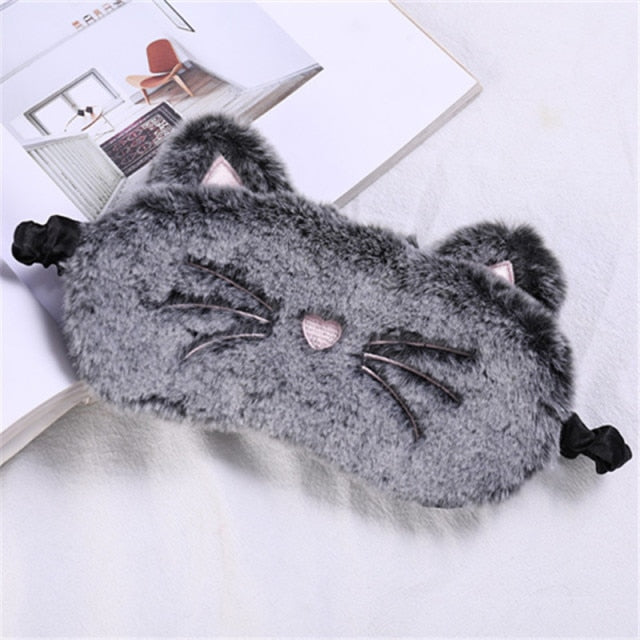 Cute & Elegant Cat Sleeping Mask