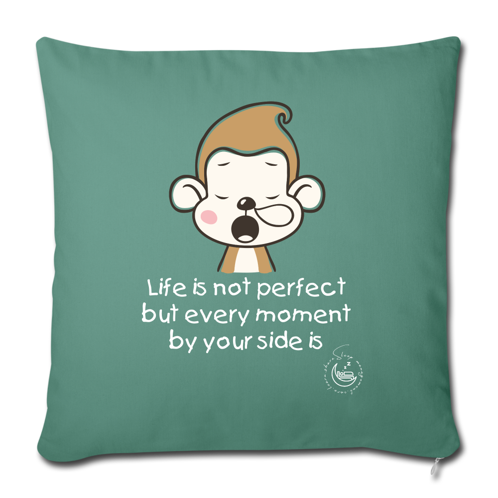 Throw Pillow Cover 18” x 18” - cypress green