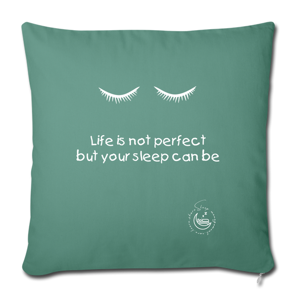 Throw Pillow Cover 18” x 18” - cypress green