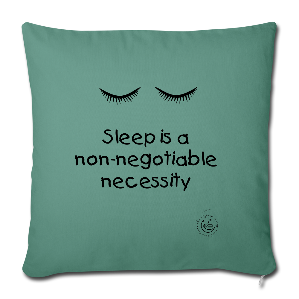 Throw Pillow Cover 18” x 18” - cypress green